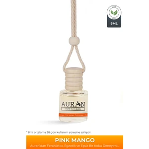 Pink Mango Oto Kokusu Ip Askılı Araç Kokusu Uzun Süre Kalıcı Mango Araba Kokusu 8ml