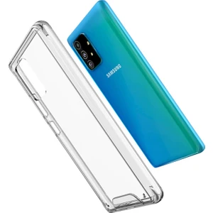 Bilişim Aksesuar My Bilişim Samsung Galaxy A91 / S10 Lite Kılıf Süper Şeffaf Silikon