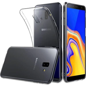 Bilişim Aksesuar My Bilişim Samsung Galaxy J6 Plus Kılıf Süper Şeffaf Silikon