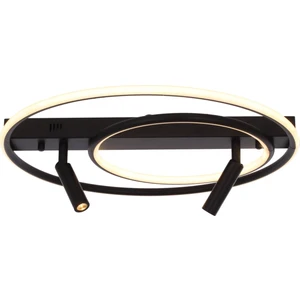 Kaykay Modern Avize LED 40W 51x51cm Alüminyum Profil Siyah Dorbien-ER-10383-2Y-BSY