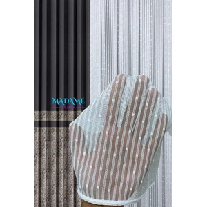 Madame Dower Dahlia 1x3 Sık Pile Dökümlü Tül Perde