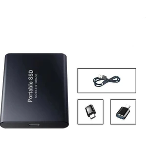 Yedeklemeler Için Taşınabilir Harici Sabit Sürücü 1tb USB 3.0 SSD (Yurt Dışından)