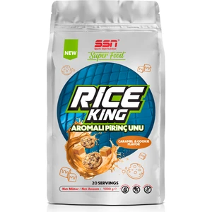SSN Sports Style Nutrition SuperFood Rice King 1000 Gr Aromalı Pirinç Unu ( Karamel ve Kurabiye )