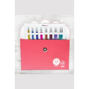 Knitpro Zing Değiştirilebilir Misinalı Deluxe Şiş Seti - 47424