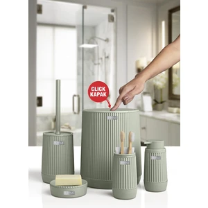 Okyanus Home Nida Yeşil 5'li Banyo Seti