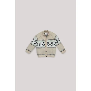 Bg Store Erkek Bebek Desenli Hırka