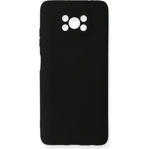 Bilişim Aksesuar Xiaomi Pocophone X3 Pro Yumuşak Silikon Kılıf - Siyah