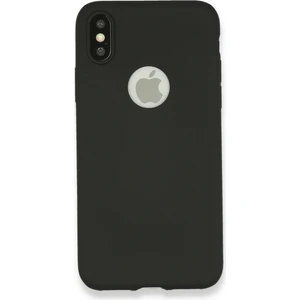 Bilişim Aksesuar iPhone Xs Yumuşak Silikon Kılıf - Siyah