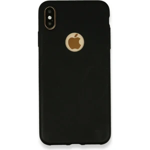 Bilişim Aksesuar iPhone Xs Max Yumuşak Silikon Kılıf - Siyah