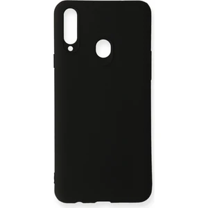 Bilişim Aksesuar Samsung Galaxy A20S Yumuşak Silikon Kılıf - Siyah