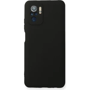 Bilişim Aksesuar Xiaomi Redmi Note 10S Yumuşak Silikon Kılıf - Siyah