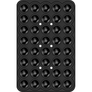 Alan Tech Kare Öpücüklü Silikon Tutucu