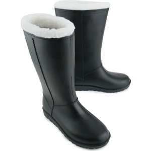 Kadın Kışlık Pvc Içi Sıcak Astarlı Su Geçirmez Çizme