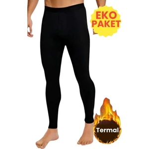 Erkek Ekonomik Termal Tayt Uzun Sporcu Taytı