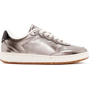 Acbc x Derimod Kadın Bronz Bağcıklı Metalik Sneaker 24WFD435232