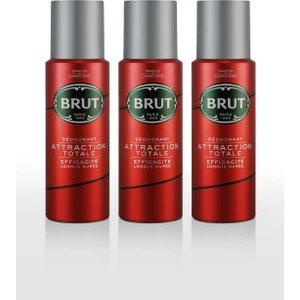 Attraction Erkek Deodorant 200 ml X3 Adet