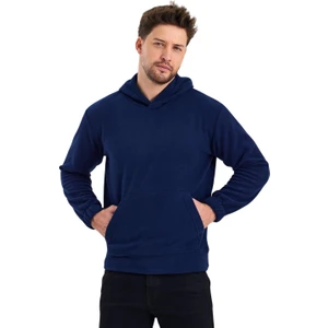 Erkek Polar Kapşonlu Kanguru Cepli Sweat