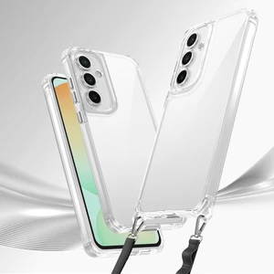 Galaxy A25 Kılıf Airbagli Takılabilir Askı Aparatlı Redclick Snap Silikon Kapak