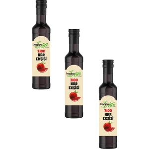 Happy Life %100 Nar Eksısı 250 ml x 3 Adet