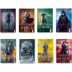 Sarah J. Maas Cam Şato Seti 8 Kitap