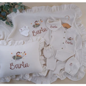 Mom And Design Tr Hastane Çıkışı Müslin Set