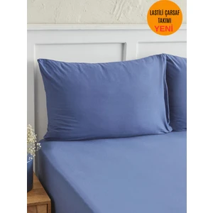 Sheri Home Lastikli Çift Kişilik Çarşaf Ve 1 Adet Yastık Kılıfı 100 X 200 Cmsetys8856421
