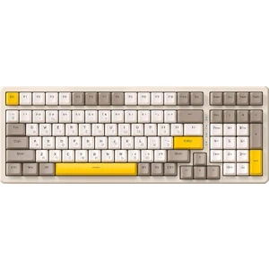 Ata Soft Ziyoulang K3 Max Klavye Blue Switch Oyuncu Klavyesi Gaming Mekanik 100 Tuşlu Hotswapp Anti- ghosting Klavye