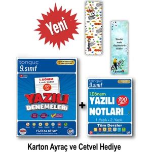Tonguç Akademi 9. Sınıf 1. Dönem Yazılı Notları ve Denemeleri