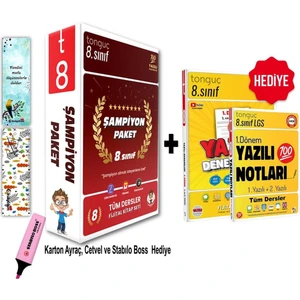 Tonguç Akademi 8. Sınıf Şampiyon Paketi ve Yazılı Fırsatı