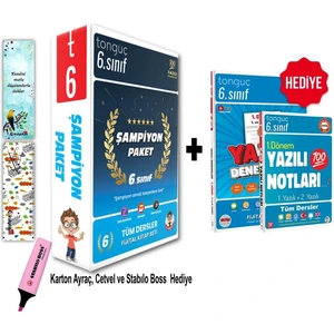 Tonguç Akademi 6. Sınıf Şampiyon Paketi ve Yazılı Fırsatı