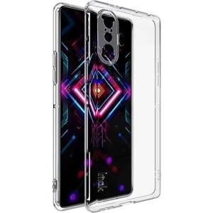 Xiaomi Redmi K40 Gaming  Kılıf Şeffaf Yumuşak Silikon Darbe Dayanıklı Koruyucu Kamera Korumalı Kılıf Arka Kapak + Ekran Koruyucu