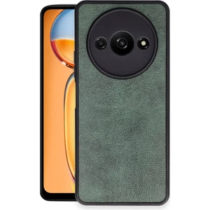 Xiaomi Poco C61 Kılıf Çizik ve Darbelere Tam Koruma Lens ve Kamera Korumalı Deri Aras Kapak