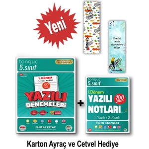 Tonguç Akademi 5. Sınıf 1. Dönem Yazılı Notları ve Denemeleri
