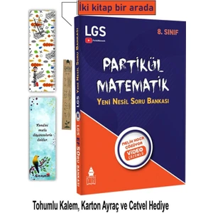 Tonguç Akademi 8. Sınıf LGS Partikül Matematik Efso ve Yeni Nesil Soru Bankası 2 Kitap
