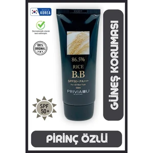 Pirinç Özlü Aydınlatıcı Kore Bb Krem SPF50 Pa 50 ml