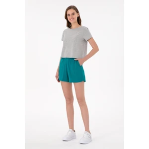 U.S. Polo Assn. Kadın Koyu Yeşil Şort (Örme) 50285884-VR101