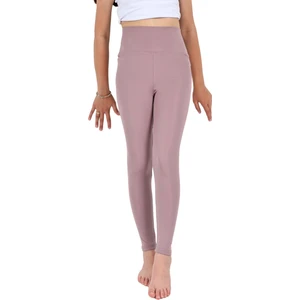Kız Çocuk Yüksek Bel, Koşu, Yürüyüş, Casual, Spor, Atletik, Egzersiz, Fittness Tayt
