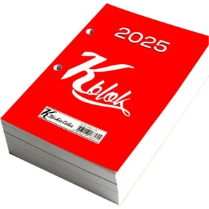 Keskin Color 2025 K-Blok Delikli Günlük Masa Takvimi 1 Adet