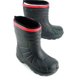 Erkek Çocuk Kışlık Içinde Çıkarılabilir Ek Çoraplı Su Geçirmez Yağmur Bot Çizme
