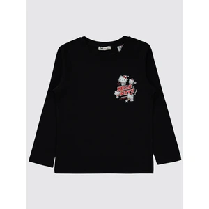 Civil Girls Kız Çocuk Sweatshirt 10-13 Yaş Siyah