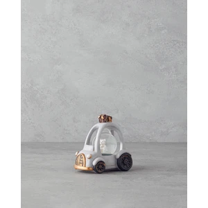 English Home Old Car Kar Küresi 7,5x10x10,5 Cm Gri