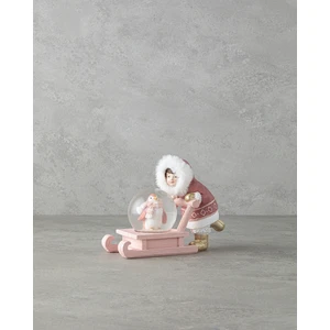 English Home Snow Ball Kar Küresi 11,5x18x15 Cm Pembe