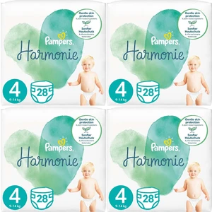 Pampers Harmonie Bebek Bezi Beden:4 (9-14KG) Maxi 112 Adet Avantaj Ultra Fırsat Pk