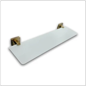 LARA Antik Paslanmaz Çelik Cam Etajer