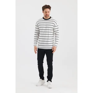 Alexander Gardi Çizgili Regular Fit Sweatshırt (E2400158)