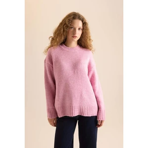 Regular Fit Bisiklet Yaka Triko Kazak A3266AXNS