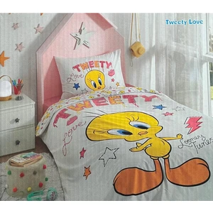 Tweety Love Tek Kişilik Lisanslı Nevresim Takımı Ranforce