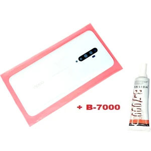 Oppo Reno 2z Arka Pil Batarya Kapağı (CAM+B-7000) Beyaz