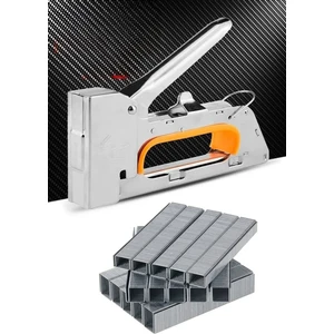 3 Fonksiyonlu Mekanik Professionel Büyük Zımba Makinesi Zımba+Tel ( 5.000 Pcs Zımba Teli H