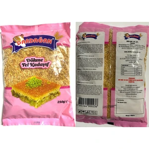 Çıtır Kadayıf 250GR - Dubai Çikolatası -Muhallebilik Kadayıf - Kızarmış Kadayıf